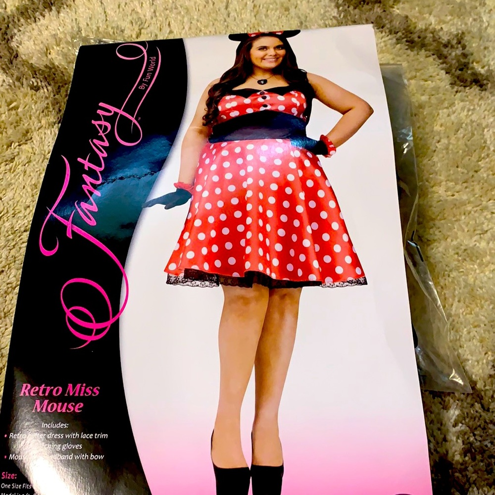 Plus Minnie Mouse Costume